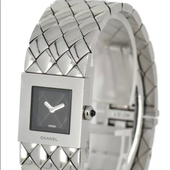 Chanel Acier Matelasse Quartz Watch main image 5